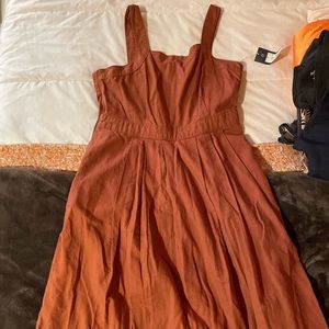 Rust Boho Dress